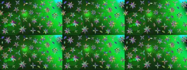 Raster güzel bir çiçek deseni çizmiş. Bahar mevsimi. Tatil havası. Nazik romantik baskı.