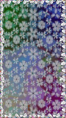 Anti-stres için soyut örnek sayfası. Gri renklerde. Raster illüstrasyonu.