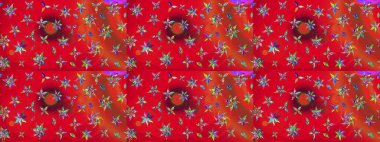 Davetiye ve kartpostal tasarımı için dekoratif çiçek unsurları. Yapraklı çizim şekli. Tekstil için figür. Poster ya da kapak için arka plan. Sevimli zarif çiçekler Raster illüstrasyonu.