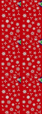 Desen, çizim, çiçek sınırı. Kıvırcık, parlak örgü. Eski moda arka plan. Raster illüstrasyonu. Çiçek çelengi. Güzel, pürüzsüz kumaş, tuval..