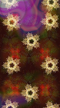 Kar Taneleri Karalamaları. El çizimi Noel Raster illüstrasyonu. Yeni Yıl Dekoratif Kar Taneleri Arkaplanı.