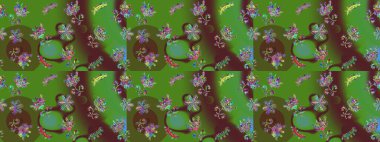 Kar taneleri tasarımı. Retro tarzı, kış elementleri. Modern soyut tasarım posteri, kapak, yeşil, kahverengi ve mavi renkli kart tasarımı. Moda olmuş kar taneleri ve elementler Memphis kartları.