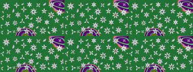 Güzel kumaş deseni. Raster suluboya deseni, narin çiçekler, yeşil çiçekler, tebrik kartı şablonu..