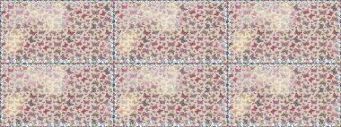 Raster illüstrasyonu. Gri üzerine şirin kelebekler. Renkli kelebeklerin kusursuz arka planı. Ambalaj kağıtları ve duvar kağıtları için güzel bir arkaplan, kumaş tasarımı, kağıt..