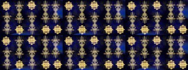 Kış kar taneleri, raster arka plan. Yüzey için tekrarlanan doku, ambalaj kağıdı, siyah, mavi ve gri renkte kar tanesi.