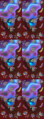 Düz dizayn. Raster illüstrasyonu. Renkli arka planda güzel kar taneleri. Kar Tanesi simgesi, izole.