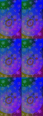 Menekşe rengi ve parlak çiçekli mavi renkler üzerine soyut çizim deseni. Çiçeksel elementlerle süslenmiş zarif raster dokusu. Küçük çiçekte şirin bir çiçek deseni var..