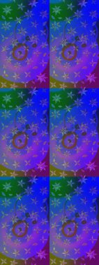 Çiçekli menekşe ve mavi çizim deseni. Raster çiçek izi. Klasik taslak çizimi.