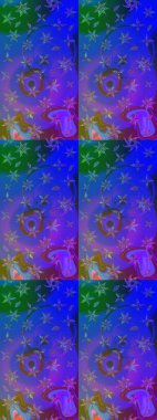 Menekşe ve mavi lale çiçekli Raster eskiz deseni. Doğal kozmetik ürünleri, parfüm, çiçekçi dükkanı için bahar ihalesi tasarımı. Karşılama ya da düğün geçmişi olarak kullanılabilir. Paket kağıdı için en iyisi..