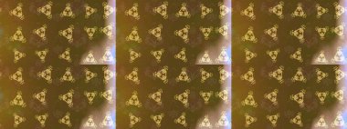 Dallı bahar çiçekleriyle desen, kahverengi, yeşil ve çiçek siluetiyle nötr renkler. Raster deseni.