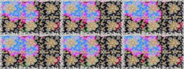 Hassas altın deseni açın. Kusursuz altın desenli bukleler. Doğu tarzı arabesk. Parlak dantel, stilize çiçekler, şal desenli. Raster. Gri renklerde, altın elementlerle kusursuz desen.