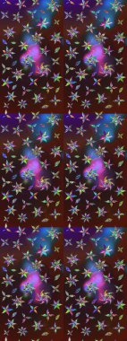 Dekorasyon ve tasarım için güzel bir desen. Suluboya çizim kalıbı. Moda baskısı. Çiçeğin suluboya çizimlerinin mükemmel deseni. Eski.