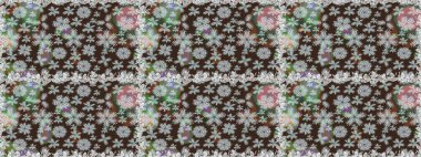 Ev dekoru. Fantezi çiçekli kusursuz desen, doğal duvar kağıdı, çiçek desenli kıvrım çizimi. Paisley el çizimi elementler.