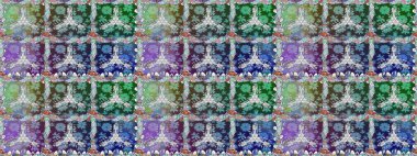 Küçük çiçekte hoş bir çiçek deseni var. Çiçeksel elementlerle süslenmiş zarif raster dokusu. Mavi ve nötr renklerde parlak çiçeklerle soyut ve pürüzsüz desen.