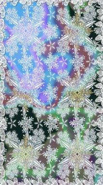 Renkli Bahar Temalı Kusursuz Arkaplan. Kusursuz bir mahsul. Düz Çiçek Elementleri Tasarımı. Raster Şirin kumaş deseni.