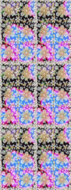 Altın çiçekli, pürüzsüz desen. Tarafsız renklerde altın element. Damask arkaplanı. Barok tarzında altın çiçekli süs..