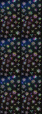 Doodle çiçekler ve dalları, otlar ve çiçekler. Elle çizilmiş. Raster resim. Güzel kumaş deseni.