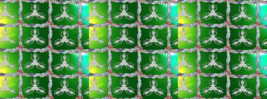 Renklerle. Raster illüstrasyonu. Anti-stres için Raster soyut şablon sayfası.