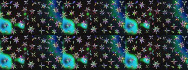 Gri ve mavi renkli çiçekler. Renkli bahar temalı eskiz kalıbı. Çiçekli çiçek deseni, suluboya. Düz Çiçek Elementleri Tasarım Raster illüstrasyonu.