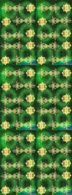 Raster illüstrasyonu. Yeni yıl tabelası. Noel tasarımı için. Yeşil, sarı ve mavi ikon silueti. Kar tanesi kışı yeşil, sarı ve mavi renklerde yalıtılmış. Kutlamanın sembolü.