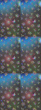 Sketch pattern with fantasy flowers, natural wallpaper, floral decoration curl illustration. Home decor. Paisley print hand drawn elements.