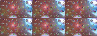 Arkaplan dokusu, duvar kağıdı, kahverengi renkli çiçek teması. Soyut etnik raster çizim kalıbı. Kabile sanatı boho baskısı, klasik çiçek arkaplanı.