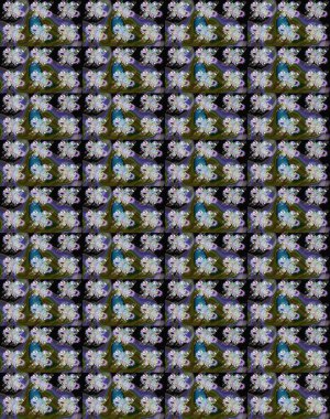 Tony 'nin kumaş kalıbını çiz. Raster illüstrasyonu. Küçük çiçekteki sevimli çiçek deseni. Modaya uygun kumaş deseni.