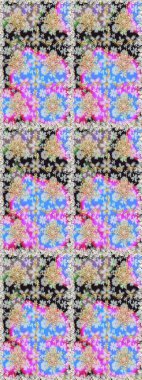 Çizgi sanatı tasarım şablonu için kusursuz sınır. Tarafsız ve gri renklerde altın element. Altın desenli çiçek dekoru. Doğu tarzı element. Davetiyeler, kartlar, web sayfası için Raster illüstrasyonu.