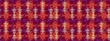 Raster resim. Kar tanesi doodle çizilmiş grafik. Noel kış tasarım için renkli kar taneleri.