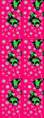 Güzel kumaş deseni. Çizim raster deseni. Çiçek arka planı.