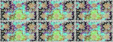 Tarafsız ve altın elementli yeşil renklerde kusursuz klasik desen. Noel, kar tanesi, yeni yıl 2019.