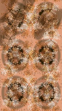 Retro stil dokusu, şablon kış elementleri. Kar taneleri tasarımı. Modern tasarım posteri, kapak, kahverengi, bej ve nötr renkli kart tasarımı. Moda olmuş kar taneleri ve elementler Memphis kartları.