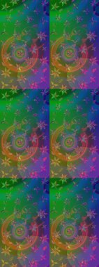 Küçük çiçekte güzel bir desen. Çiçekli yaz çiçekleri. Moda baskıları için zarif bir şablon. Motley illüstrasyonu. Robot resim. Küçük renkli çiçekler..