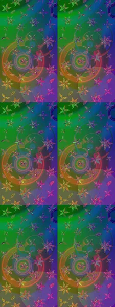 Küçük çiçekte güzel bir desen. Çiçekli yaz çiçekleri. Moda baskıları için zarif bir şablon. Motley illüstrasyonu. Robot resim. Küçük renkli çiçekler..