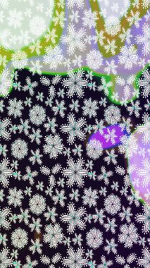 Botanik çizim kalıbı. Suluboya etkisi. Raster deseni. Organik elementler.