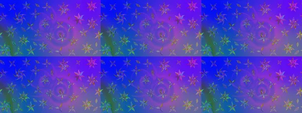 Çiçek kompozisyonu, el boyası, hassas şablon. Üst manzara, yumuşak menekşe ve mavi renk. Manzaralı çiçek deseni. Sevgililer günü ve tebrik kartı konsepti için şık bir davet.