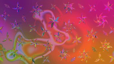 Suluboya çizim kalıbı. Eski model. Çiçeğin suluboya çizimlerinin mükemmel deseni. Raster illüstrasyonu. Moda baskısı. Dekorasyon ve tasarım için güzel desen.