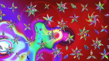 Dekorasyon ve tasarım için güzel bir desen. Suluboya çizim kalıbı. Eski model. Çiçeğin suluboya çizimlerinin mükemmel deseni. Moda yazdırma.