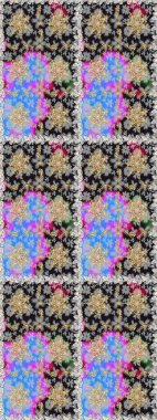 Kusursuz altın desenli bukleler. Hassas altın deseni açın. Doğu tarzı arabesk. Gri renklerde, altın elementlerle kusursuz desen. Parlak dantel, stilize çiçekler, şal desenli. Raster..