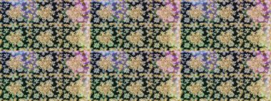 Klasik klasik klasik arka plan. Kusursuz klasik raster altın desenli. Geleneksel oryantasyon süsü. Altın desenli gri ve nötr renkler ve altın elementler.