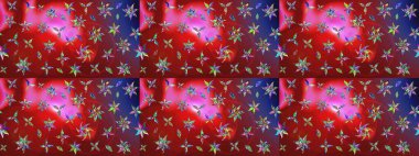 Güzel kumaş deseni. Raster suluboya deseni, narin çiçekler, kırmızı ve pembe çiçekler, tebrik kartı şablonu..