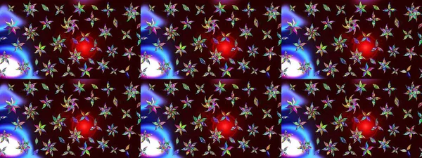 Organik motif arka planı. Çizim kalıbı. Ultraviyole kumaş deseni. Raster illüstrasyonu.