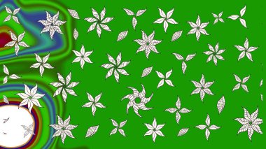 Robot resim. Çiçekli yaz çiçekleri. Moda baskıları için zarif bir şablon. Küçük çiçekte güzel bir desen. Küçük renkli çiçekler. Motley illüstrasyonu.