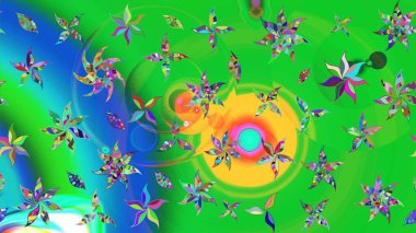 Bahar mevsimi. Raster güzel bir çiçek deseni çizmiş. Tatil havası. Nazik romantik baskı.