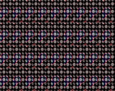 Raster illüstrasyonu. Tekstil veya kitap kapakları, imalat, duvar kağıtları, baskı, hediye paketi ve yapıştırma kitabı için çiçek eskizi geçmişi. Küçük ölçekli çiçeklerdeki basit sevimli desen.