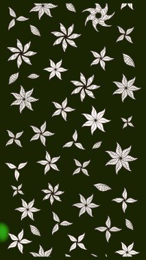 Düz Çiçek Elementleri Tasarımı. Karalama çiçeği. Güzel kumaş deseni. Renkli Bahar Teması eskiz kalıbı. Zentangle soyut çiçekleri. Raster illüstrasyonu.