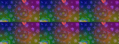 Zentangle soyut çiçekleri. Karalama çiçeği. Raster illüstrasyonu. Güzel kumaş deseni. Renkli Bahar Teması eskiz kalıbı. Düz Çiçek Elementleri Tasarımı.