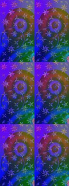 Tekstil, kumaş, kapaklar, duvar kağıtları, baskı, naylon, koleksiyon defteri, örgü, dekupaj için güzel bir eskiz. Küçük menekşe ve mavi çiçeklerle oldukça kaliteli besin torbası deseni.