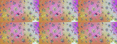 Fantezi çiçekli eskiz deseni, doğal duvar kağıdı, çiçek desenli kıvrım çizimi. Paisley el çizimi elementler. Ev dekoru.