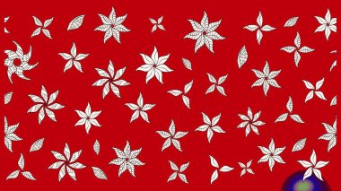 Raster Hip kumaş deseni. Eskiz Vintage Çiçek Deseni.